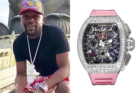 mayweather richard mille watch|floyd mayweather gold watch.